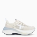 Deportiivas de la marca Premiata, modelo HILL. Exterior de la deportivas en naylon efecto transparente color beig y blanco con detalle de puntos. Interior en piel color blanco. Cierre de las deportivas Premiata con cordones blancos Deportivas con plataforma de 5cm de altura. Estas deportivas Premiata HILL son la combinación perfecte entre lo clásico, cómodo y original. Será tu complemento perfecto para esta temporada!