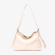 Bolso mediano de la marca UNISA, modelo ZFRAN. Bolso fabricado en piel de color hielo. Asa de hombro en piel al tono con detalles de tachuelas. Asas con detalle de hebillas en los extremos. Bolso UNISA con bolsillo interior con cremallera y cierre mediante imán. Bolso UNISA ZFRAN ideal para llevar en tu día a día! Medidas: alto 24cm y ancho 30cm