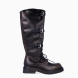 Botas de la marca A.S.98, modelo B8. Exterior en piel color negro con detalle de 3 hebillas y cordones en pala hasta arriba. Cierre con cremallera. Botas largas con cuña de 4cm de altura. Estas botas A.S.98 B8 están hechas para resaltar tus looks, con comodidad y estilo!