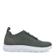 Deportiva de la marca Geox, modelo U15B. Exterior en tela color verde. Interior en textil de color verde. Cierre con cordones. Suela de goma de 2 cm de plataforma. Plantilla desmontable es práctica e higiénica, garantizando la máxima comodidad. U15B se propone como una revolución del concepto de deportiva, por su excelente nivel de comodidad, transpirabilidad y amortiguación. Un modelo de estilo emblemático para quienes aman distinguirse pero no quieren renunciar al confort.