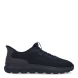 Deportiva de la marca Geox, modelo U5M. Exterior en tela color negro. Interior en textil de color negro. Cierre con cordones. Suela de goma plana. Plantilla desmontable es práctica e higiénica, garantizando la máxima comodidad. U5M se propone como una revolución del concepto de deportiva, por su excelente nivel de comodidad, transpirabilidad y amortiguación. Un modelo de estilo emblemático para quienes aman distinguirse pero no quieren renunciar al confort.