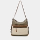 Bolso mochila de la marca Binnari, modelo Genil confeccioanda en nylon y pu color verde. Si estás buscando un bolso versátil, este modelo es el acertado. Podrás llevarlo tanto de mochila como de hombro .En el interior encontramos 3 departamentos, 1 de ellos con cremallera. Los detalles metálicos son de color plata. Medidas: alto 30cm y ancho 30cm.
