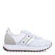 Deportivas de la marca Blauer, modelo MILLEN. Exterior de las deportivas en naylon color blanco. Interior de las deportivas en piel color blanco. Cierre de las deportivas con cordones color blanco. Deportivas con suela dentada de goma de 3cm de plataforma. Logo Blauer en el lateral exterior de la deportiva. Este modelo MILLEN de Blauer es ideal para tu comodidad del día a día!