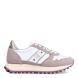 Deportivas de la marca Blauer, modelo MILLEN. Exterior de las deportivas en naylon color blanco. Interior de las deportivas en piel color blanco. Cierre de las deportivas con cordones color blanco. Deportivas con suela dentada de goma de 3cm de plataforma. Logo Blauer en el lateral exterior de la deportiva. Este modelo MILLEN de Blauer es ideal para tu comodidad del día a día!