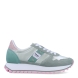Deportivas de la marca Blauer, modelo MILLEN. Exterior de las deportivas en ante color verde. Interior de las deportivas en piel color blanco. Cierre de las deportivas con cordones color blanco. Deportivas con suela dentada de goma de 3cm de plataforma. Logo Blauer en el lateral exterior de la deportiva. Este modelo MILLEN de Blauer es ideal para tu comodidad del día a día!