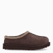 Zuecos de la marca UGG, modelo TAZZ. Exterior en ante color marrón oscuro con logotipo grabado. Interior con forro y plantilla suave. Suela de los zuecos de goma con plataforma de 2cm de altura. Estos zuecos UGG TAZZ son la tendencia de temporada, combina un estilo moderno y una comodidad única que no te puede faltar!