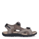 Sandalias de la marca Geox, modelo U82. Exterior en neopreno de color camel. Interior en neopreno color beig con plantilla acolchada para máxima comodidad. Cierre de sandalias Geox con triple velcro, en pala y tobillo. Suela plana. Estas sandalias Geoz U82 son el complemento perfecto para tus looks de temporada en el día a día!