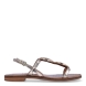 Sandalias de la marca Geox, modelo VIRGI. Exterior en piel color oro con aplicaciones de brillantes. Interior en piel color camel. Cierre de sandalias Geox con hebilla. Sandalias con suela plana. Estas sandalias Geox VIRGI son unas clásicas, que darán a tu look un estilo único!