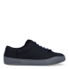 Deportivas clásicas de la marca Camper, modelo K10. Exterior en naylon color negro. Interior con plantilla color rojo. Cierre con cordones negros. Suela de goma plana color negro. Estas deportivas Camper K10 son un complemento ideal para disfrutar de la comodidad al caminar.