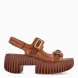 Sandalias de la marca 4CCCCEES, modelo PLIA KIKO. Elaboradas en piel de alta calidad color marrón con tiras acolchadas en la pala y tobillo. Además de detalles de hebilla en pala para ajuste. Interior en piel color marrón. Cierre de las sandalias con velcro. Suela con efecto dentada y tacón de 7cm de altura. Estas sandalias 4CCCCEES PLIA KIKO son un complemento ideal para esta temporada!