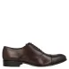 Blucher clásico de la marca Sergio Serrano modelo Oxford Bahia. Exterior del blucher de piel de color marrón oscuro. Interior del blucher de piel de color marrón. Cierre del blucher con cordones. Blucher con suela de goma y tacón bajo de 2 cm.