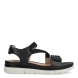 Sandalias de la marca Stonefly, model ARIA. Exterior de las sandalias en piel color negro e interior en piel color nude. Cierre de las sandalias con velcro y cuña de 3cm de altura. Estas sandalias Stonefly son unas clásicas para esta temporada, podrás combinarla con todos tus looks y gozar de una máxima comodidad en tu día a día.