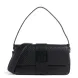 Bolso de la marca Armani Exchange, modelo DEBORA. Bolso elaborado en ecopiel con efecto trenzado color negro. Bolso con logo forro polyester. Bolso Armani Exchange con cierre magnético. Con asas, una extraíble y ajustable correa de hombro (longitud cerca de 110-115 cm). Bolso con herrajes de metal plateado. Bolso Armani Exchange DEBORA, ideal para llevar a todos lados! Medidas: alto 15cm y ancho 28cm.
