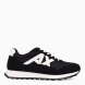 Deportivas de la marca Armani Exchange, modelo XUX. Exterior en naylon color negro con detalles en blanco en logo y talón. Interior en textil color negro, con plantilla acolchada y extraíble para máxima comodidad. Cierre de las deportivas con cordones blancos. Deportivas con suela de goma plana. Estas deportivas Armani Exchange XUX son un complemento ideal de comodidad y estilo para tu día a día.