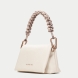 Bolso de la marca Hispanitas, modelo GLEND. Bolso bandolera elaborado en piel color blanco con logo de la marca en la parte frontal. Cuenta con compartimento interior amplio y un bolsillo interior. Cierre de solapa con botón y asa de nudo extraíble. Medidas del bolso: alto 15cm y ancho 22cm. Este bolso Hispanitas GLEND es un clásico, con un estilo versátil y atemporal. Perfecto para combinarlo con todos tus looks!