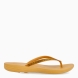 Sandalias de la marca Fitflop, modelo IQUSHION. Exterior elaborado en neopreno color amarillo con brillantes en pala. Interior en piel color amarillo. Suela plana de goma. Estas sandalias Fitflop IQUSHION son ideales para esta temporada!