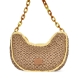 Bolso de la marca Kbas, modelo LUCERO. Elaborado en rafia trenzada color taupe con detalles en color amarillo. Interior en textil color amarillo con amplio espacio. Cierre de bolso Kbas con cremallera y doble asa, una de hombro con diseño de cadena, y otra, regulable y extraíble para mayor comodidad. Medidas: alto18 cm y ancho 32cm. Este bolso Kbas LUCERO es ideal para llevar esta temporada!