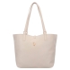 Bolso de la marca US POLO, modelo MALIBU. Elaborado en piel color beig con logotipo en parte frontal. Cierre con hebilla y forro interior de tela. El bolso shopper cuenta con un bolsillo desmontable para un uso diario estructurado, y el cierre de langosta añade un elemento práctico. La correa principal de longitud media ofrece sujeción sin concesiones. Medidas: alto 28cm y ancho 38cm. Este bolso US POLO MALIBU es un clásico para llevar a todos lados!