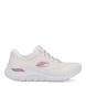Deportivas de la marca Skechers, modelo ARCHFIT. Exterior naylon color blanco con efecto de rejilla y logo en parte lateral. Interior en textil color blanco con plantilla acolchada y extraíble para máxima comodidad. Cordones de color blanco y una cuña de 2cm de altura. Estas deportivas Skechers ARCHFIT son unas clásicas, ideales para tu día a día.