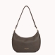 Bolso bandolera de la marca Lancaster, modelo ARIA. Exterior en piel color negromarrón oscuro. Incluye un bolsillo trasero exterior con cremallera. Se puede llevar al hombro o cruzado. Cierre con cremallera. Medidas: alto 16cm y ancho 268cm. Este bolso Lancaster ARIA es un clásico, ideal para ti!
